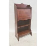 19th century mahogany students bureau and a Victorian bar-back dining chair (2)