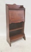 19th century mahogany students bureau and a Victorian bar-back dining chair (2)