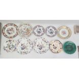 Collection of Staffordshire Ironstone pottery and porcelain, early to late 19th century, printed and