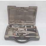 Buisson Paris clarinet, cased