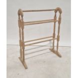 Beech towel rail