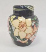 Moorcroft Golden Jubilee 2002 ginger jar and cover, printed and impressed marks, tube-lined with