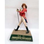 RR Thompson composition model of Johnnie Walker inscribed 'Ask for Johnnie Walker born 1820 -