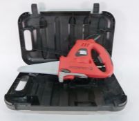 Rotavator, strimmer body and Black and Decker electric saw in fitted case (3)