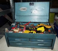 Vintage metal box, Chrome Alloy Steel Service Tools Britool, full of tools Condition ReportThere are