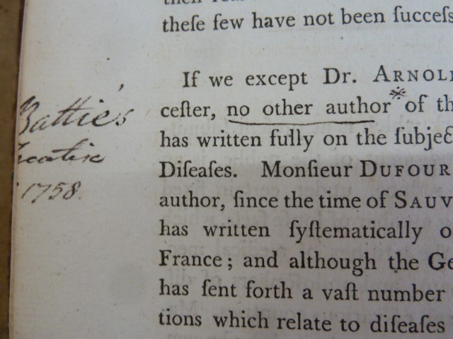 Crichton, Alexander " An Enquiry into the Nature and Origin of Mental Derangement. Comprehending A - Image 38 of 52