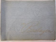 Souvenir brochure celebrating the Brabazon 1 in service, document issued by the British Aeroplane