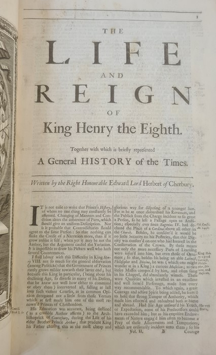 Hughes, John and Kennett, White (ed) " A Complete History of England...." in three vols, London Brab - Image 12 of 24