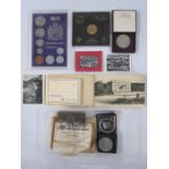 Coins to include Malta limited set 1972, Malta first anniversary 13th December 1975, Festival of