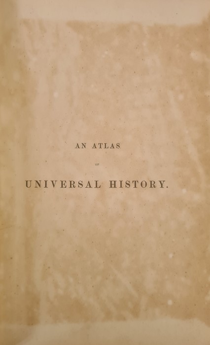 Quin Edward " An Atlas of Universal History;  in a series of maps..." engraved by Sidney Hall, New - Image 22 of 40