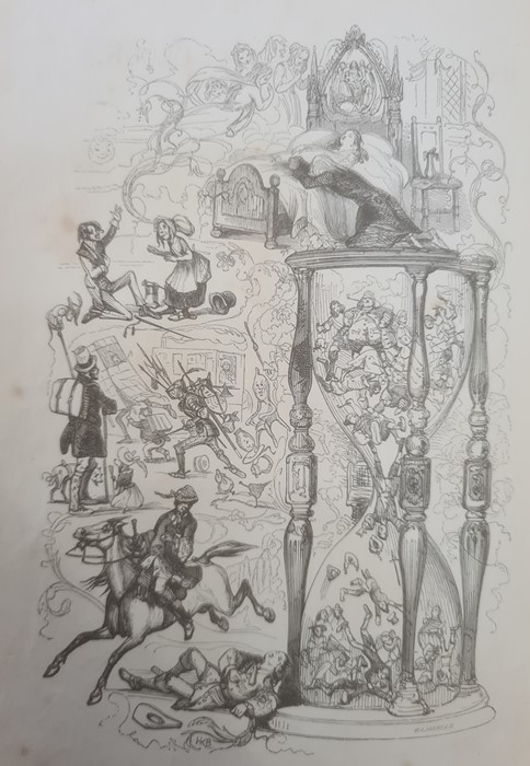 Dickens, Charles  "Master Humphrey's Clock - The Old Curiosity Shop, Barnaby Rudge", Chapman & Hall, - Image 5 of 12