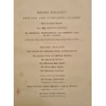 Roland, George " An Introductory Course of Fencing" Second Edition ( 1830?)  Edinburgh Published for