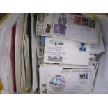 Many hundreds of First Day Covers, mostly GB, (1 bag full)