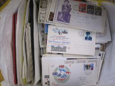 Many hundreds of First Day Covers, mostly GB, (1 bag full)