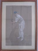 Please note amendment: Albert Chevallier Tayler Coloured chalks Percival Albert Perrin, a cricketer,