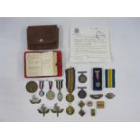 WWI War Medal and Victory Medal named to "100774. Spr. A. Clayton. R.E.",  WWI war medal and Victory