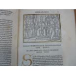 Piccolomini " Rituum Ecclesiasticorum" (1516) Three books bound as one. woodcut headers to each
