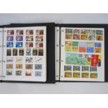 Two albums of GB Queen Elizabeth II mostly decimal mint stamps (2)