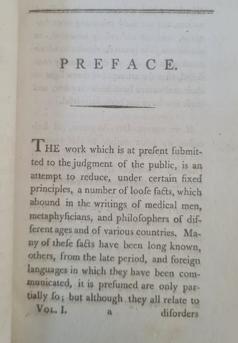 Crichton, Alexander " An Enquiry into the Nature and Origin of Mental Derangement. Comprehending A - Image 6 of 52