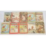Collection of Rupert annuals (1 box)  BOOKS NOT COLLATED UNLESS OTHERWISE STATED, PLEASE ENSURE
