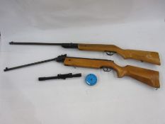 Two vintage air rifles