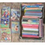 Quantity of childrens annuals to include Shirley Temple Annual, Film Fun, Chatterbox, Ladybird