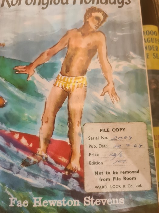 Ward Locke File Copies to include Ethel Turner, May Wynne, L T Mead, Elizabeth Wetherell, Robert - Image 7 of 8