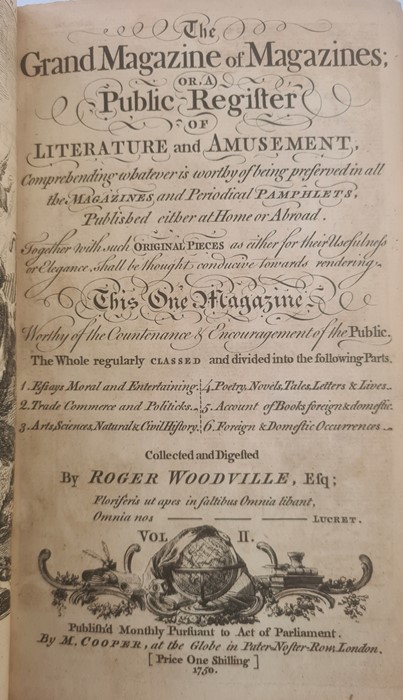 Woodville, Roger " The Grand Magazine of Magazines or, a Public Register of Literature and Amusement - Image 14 of 18