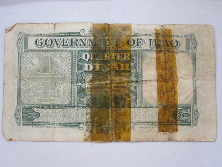 Collection of forty plus World banknotes, pre-decimal coinsCondition ReportPlease see additional - Image 4 of 4