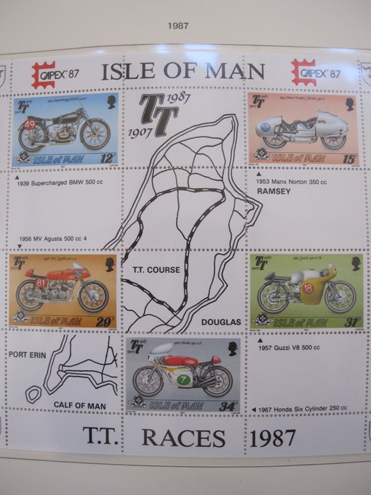 Two Schaubek fitting printed stamp albums for Great Britain and Channel Islands and Isle of Man, - Image 3 of 3