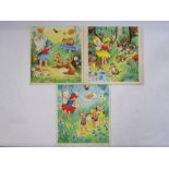 Three children's illustrations by G Higham, two signed 'G Higham', one initialled 'GH', depicting