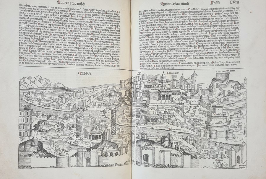 Schedel, Dr Hartmann " The Nuremberg Chronicle"  illustrated with woodcuts by Michael Wohlgemuth, - Image 8 of 16