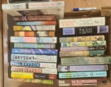 First editions - travel to include Patrick Leigh Fermor, Bill Bryson, Paul Theroux, Jonathan