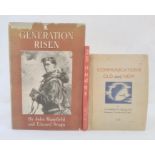 Seago, Edward and Masefield, John "A Generation Risen", Collins, 2nd impression June 1943, plates,