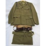 Please note amendment: Military uniform for Major Laurence Bamber of the Royal Signals, with Russian