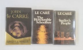 Le Carre, John " The Honourable Schoolboy" Hodder and Stoughton  1977 , signed by the author on