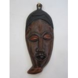 Kenyan 'Jambo' mask, 37cm long