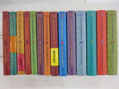 Lemony Snicket - " A Series of Unfortunate Events" vols 1-12  Egmont  1999 - 2005, pictorial boards,