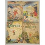 Rupert Annuals - "The New Rupert Book"  " A New Rupert Book" " More Adventures of Rupert"  "The