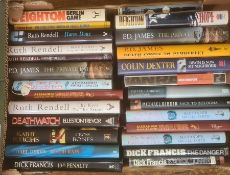 Crime and detective stories, some signed, to include Alexander McCall Smith, Ruth Rendell, Cathy