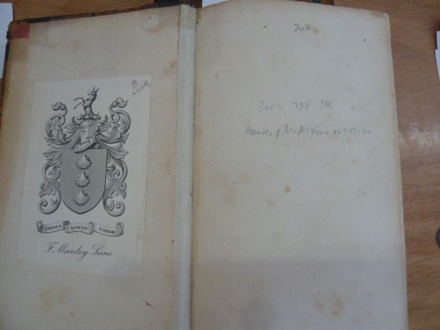 Crichton, Alexander " An Enquiry into the Nature and Origin of Mental Derangement. Comprehending A - Image 37 of 52