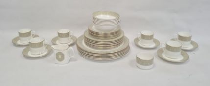 Royal Doulton 'Sonnet' pattern dinner service for six persons to include:- three sizes of plates,