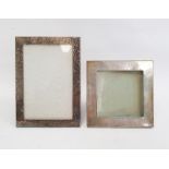 A Tiffany & Co. Sterling square shaped photograph frame, 13cm, marked to base and a Tiffany & Co.