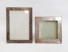 A Tiffany & Co. Sterling square shaped photograph frame, 13cm, marked to base and a Tiffany & Co.