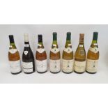 Seven bottles of white wine to include two bottles of Callinico Odysseys dessert wine, bottle of