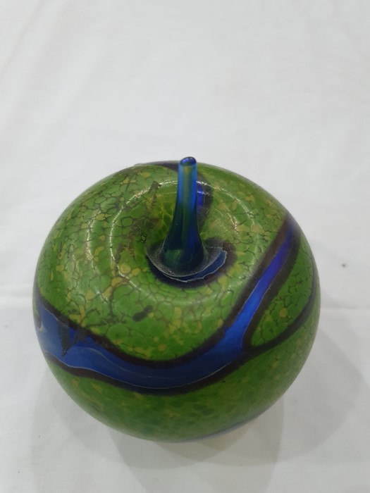 Poole pottery dish decorated in oranges and turquoise, 26.5cm dia., a Cobridge stoneware vase of - Image 12 of 15