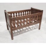 Vintage, possibly French, child's cot