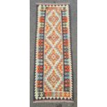 Chobi kilim runner, 180cm x 66cm