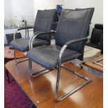 Pair of Dauphin office chairs (2)