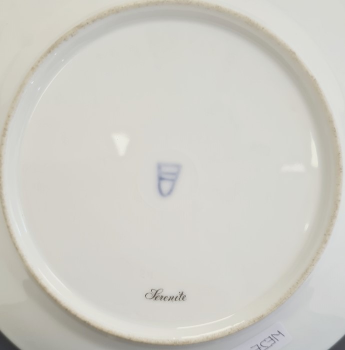 Modern Vienna porcelain cabinet plate decorated with a central figure of a lady within a elaborate - Image 2 of 4